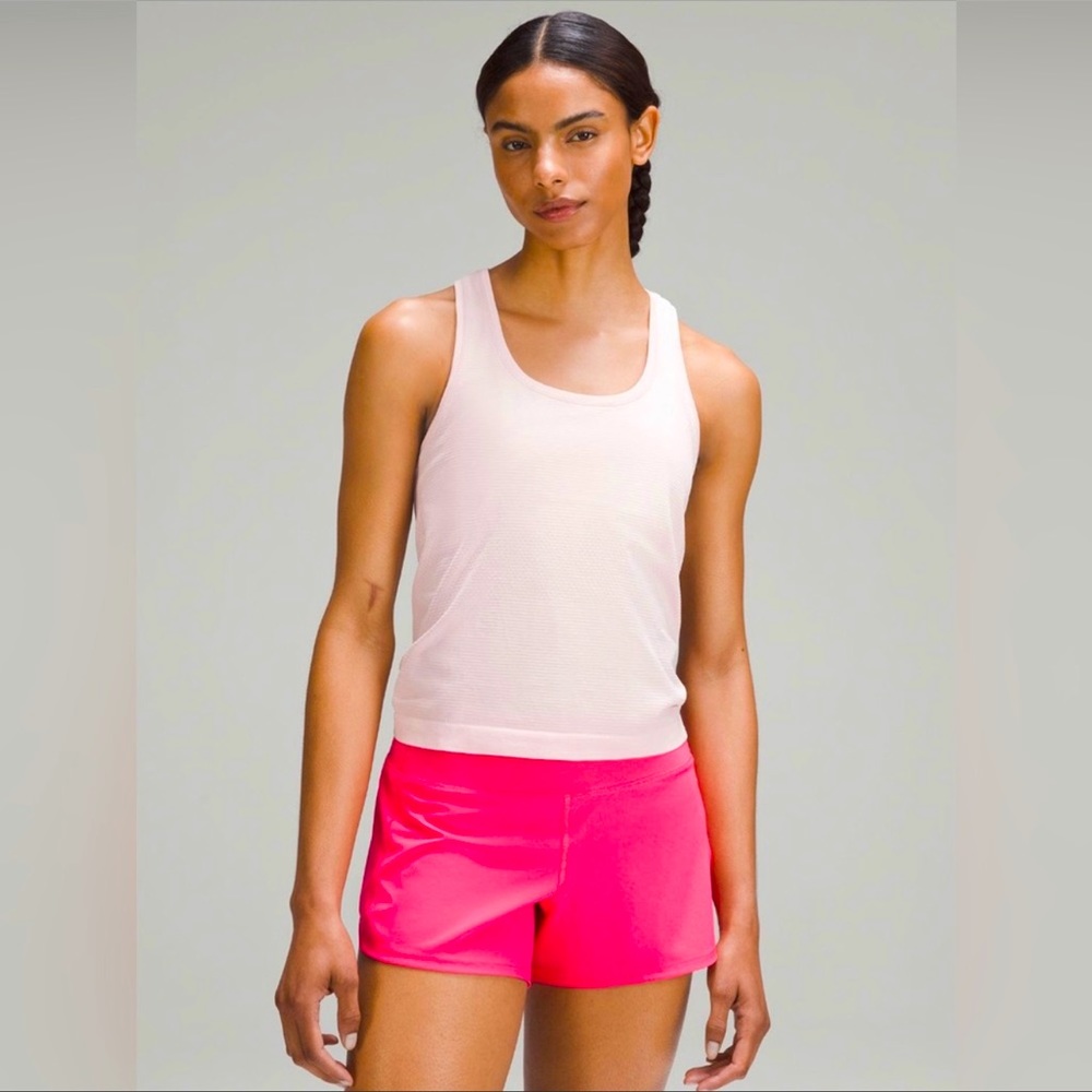 Lululemon Swiftly tech PINK tank size 4 NWT